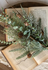 20" KRINGLE PINE W/ PINECONE BUNDLE