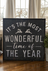 BLACK & WHITE MOST WONDERFUL TIME SIGN