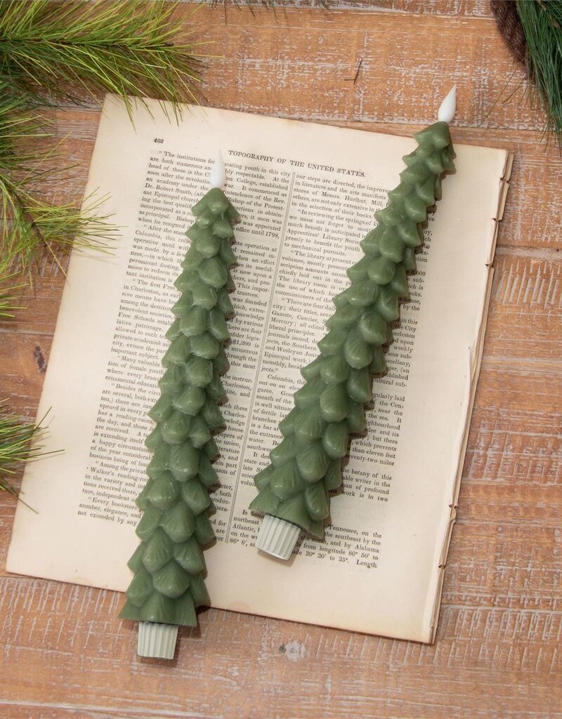 LED Taper Candle, Christmas Tree