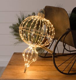 LED Foldable Lighted Finial Ornament