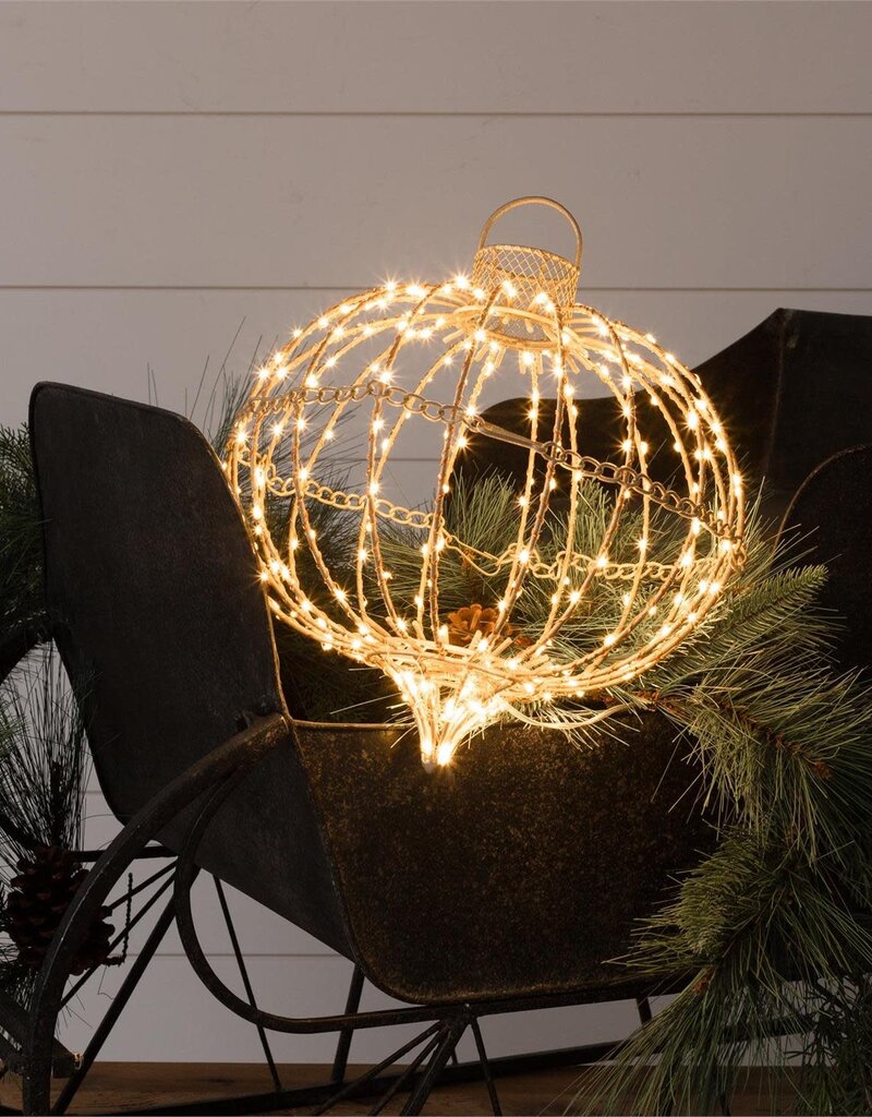 LED foldable lighted ornament