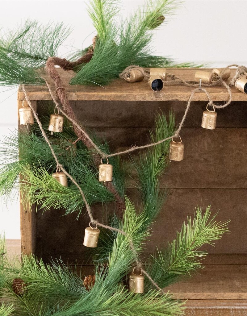Small Brass Bells Garland