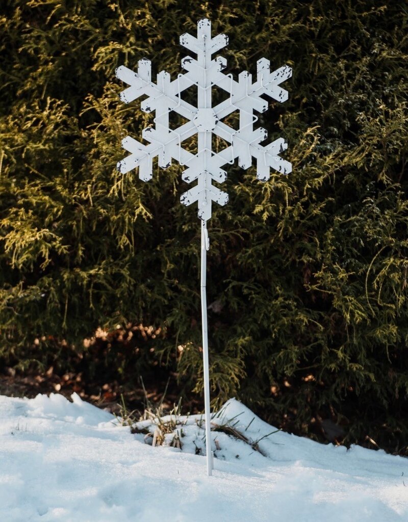 36" SNOWFLAKE STAKE