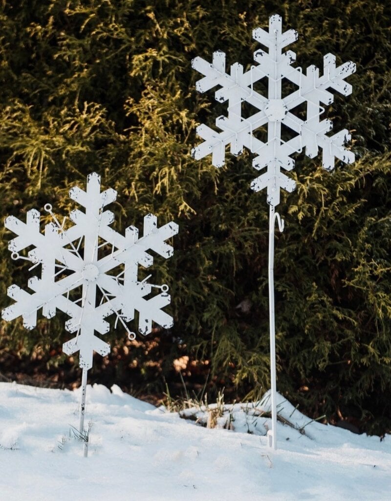 36" SNOWFLAKE STAKE