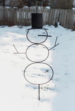 SNOWMAN SILHOUETTE STAKE