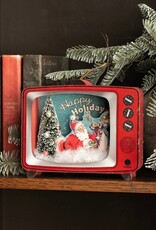 8" Happy Holidays Television