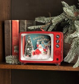8" Happy Holidays Television