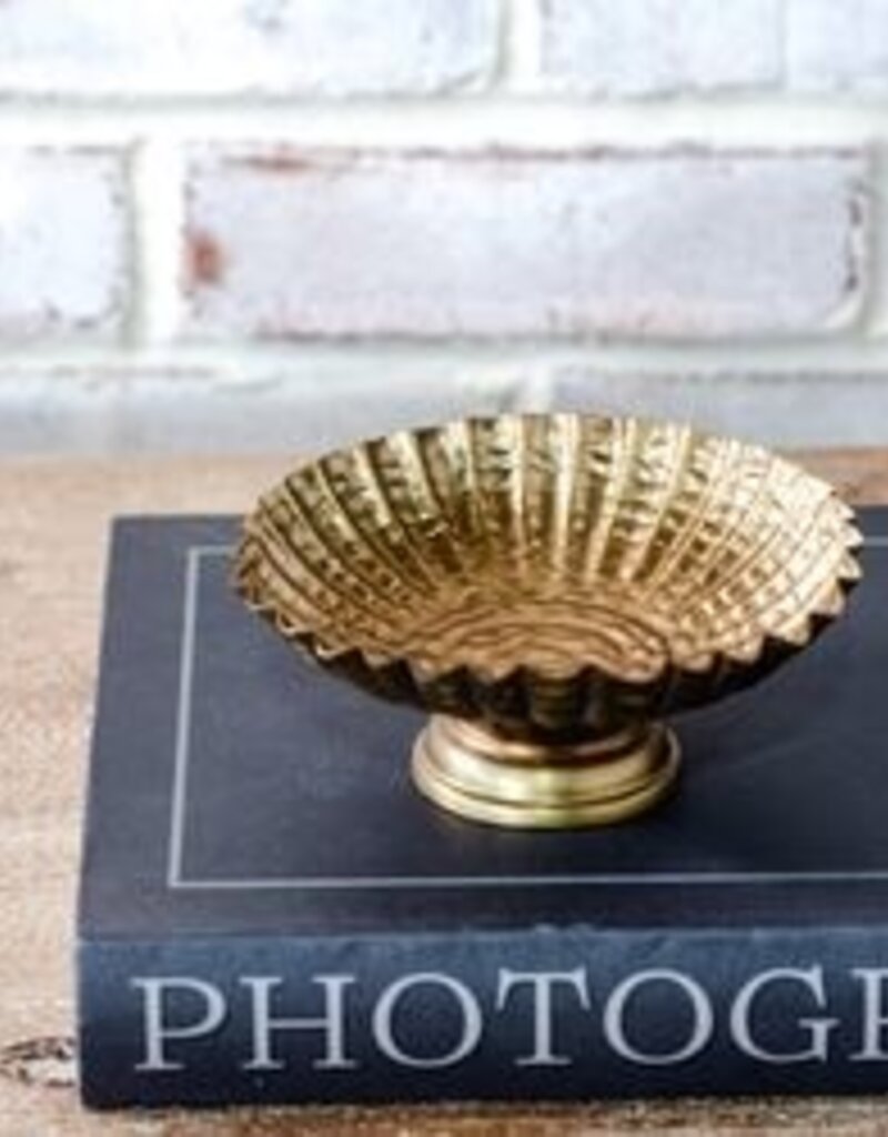 5.5" Brass Antique Dish