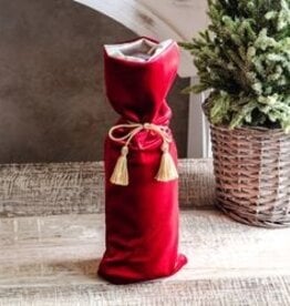 Red Velvet Bottle Bag