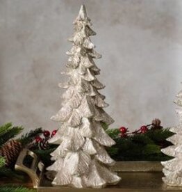 13.5" Gold Glitter Tree