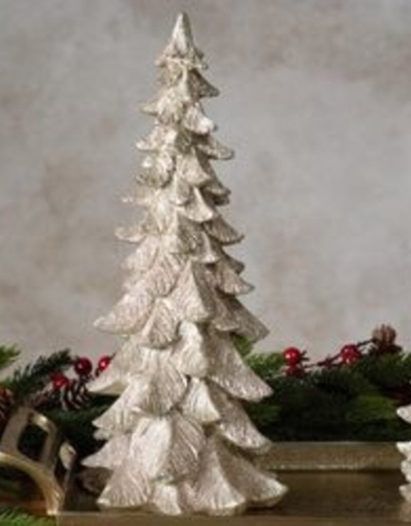 13.5" Gold Glitter Tree