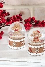 Gingerbread Mini Snowglobe