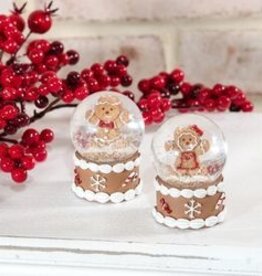 Gingerbread Mini Snowglobe