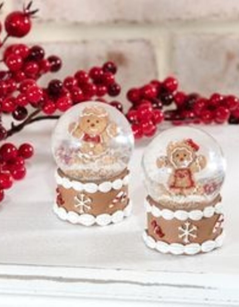 Gingerbread Mini Snowglobe