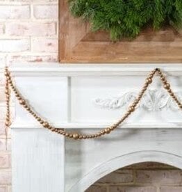 118" Gold Beads Jute Loops