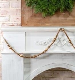 71" Gold Beads Just Loops