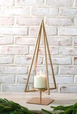 Gold Tree Candle Stand