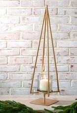 Gold Tree Candle Stand