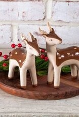 S/2 Bge/brn Small Deer