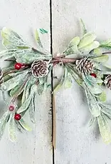 16" Merry Mistle Toe Swag