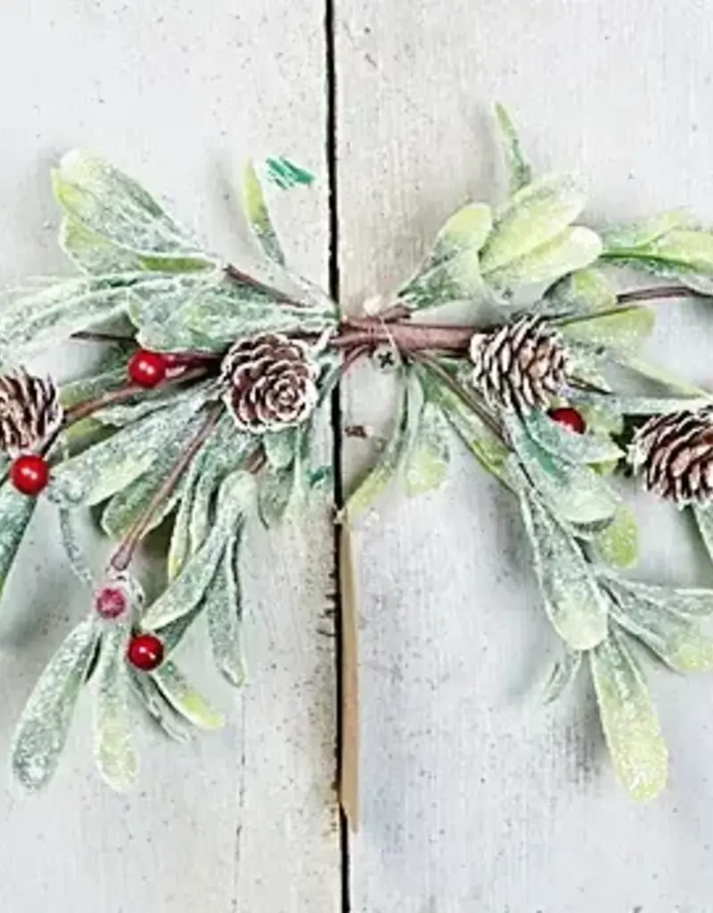 16" Merry Mistle Toe Swag