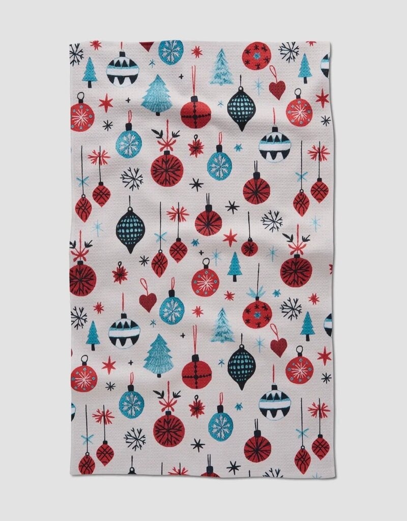 Geometry Tea Towels Christmas 2025