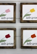 Hello Spring Tulip (Mini Signs)