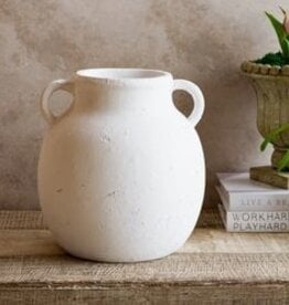 2 Handled Jug Vase, 11.8"