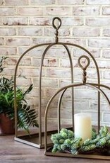 Ant. Brass Iron Displayer