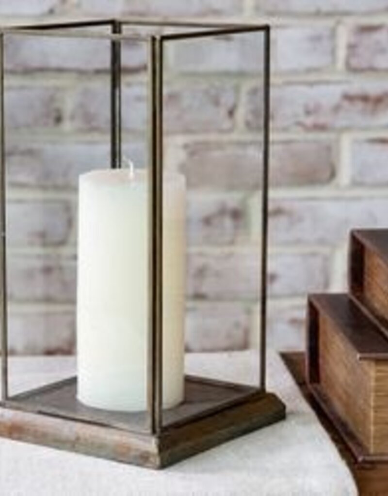 Aged Antique Glass Displayer