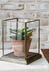 Aged Antique Glass Displayer