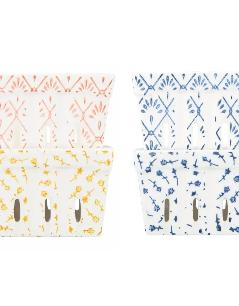 Stoneware Berry Bowl, 4 styles