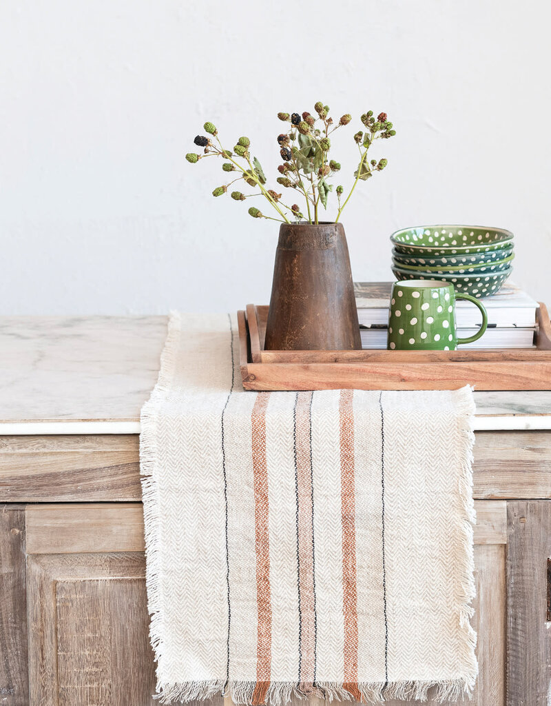 Acacia Wood Tray w/Handles