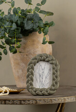 Taupe Braided Picture Frame