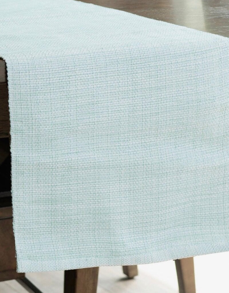 Mint Textured Table Runner