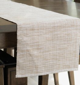 Tan Textured Table Runner