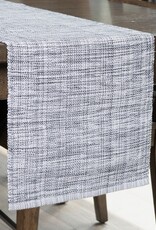 Gray Textured Table Runner