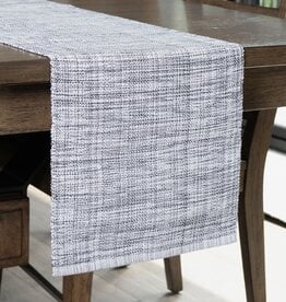 Gray Textured Table Runner