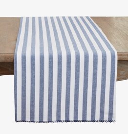 Soothing Stripes Table Runner, Blue