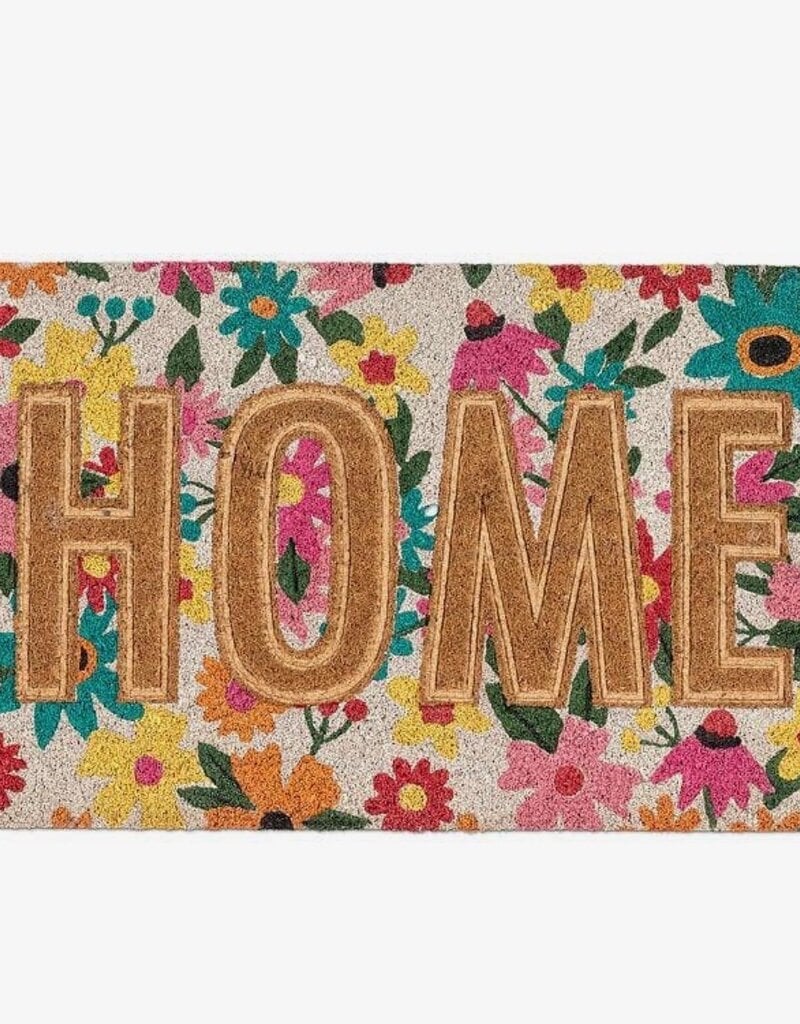 Floral Pressed Home Doormat