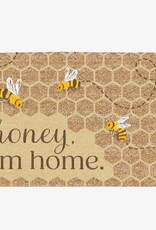Honeycomb Im Home Doormat