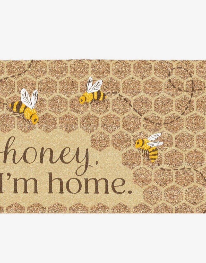 Honeycomb Im Home Doormat