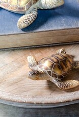 3.9" Gold Sea Turtle