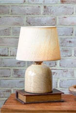 Beige Scallop Table Lamp
