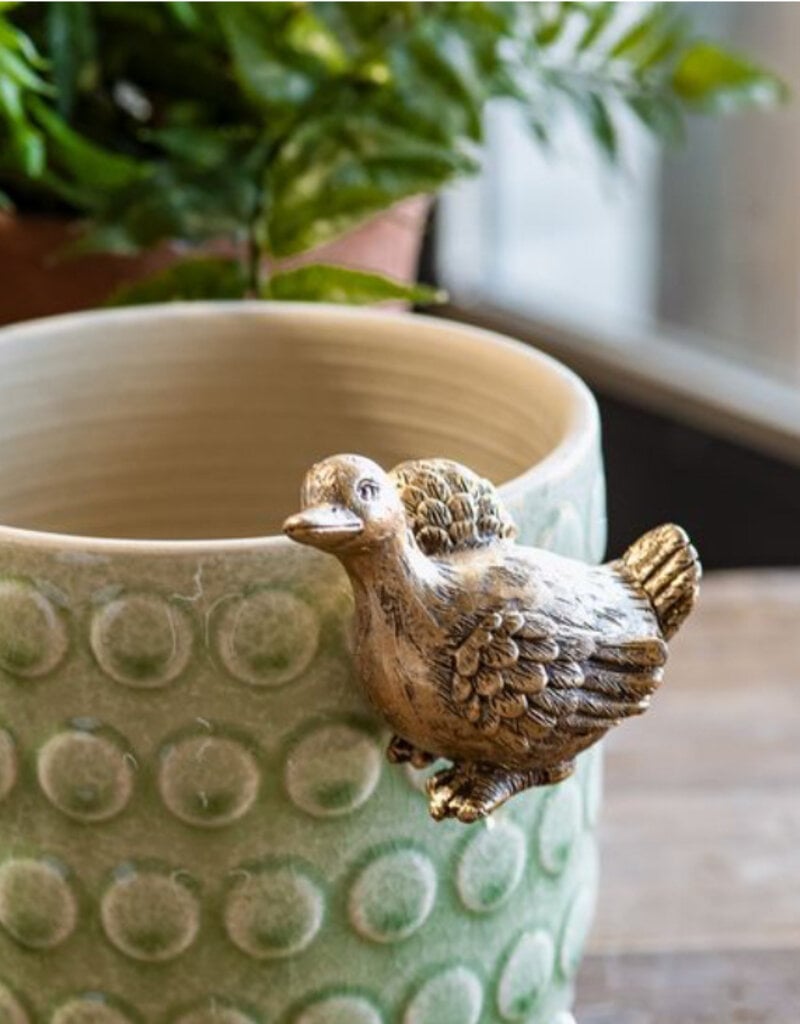 3.5" Polyresin Duck Pot Hanger