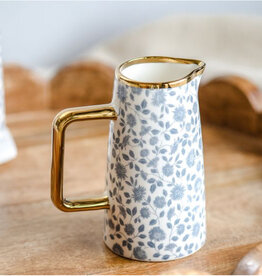 Gold Accent tiny flower pitcher