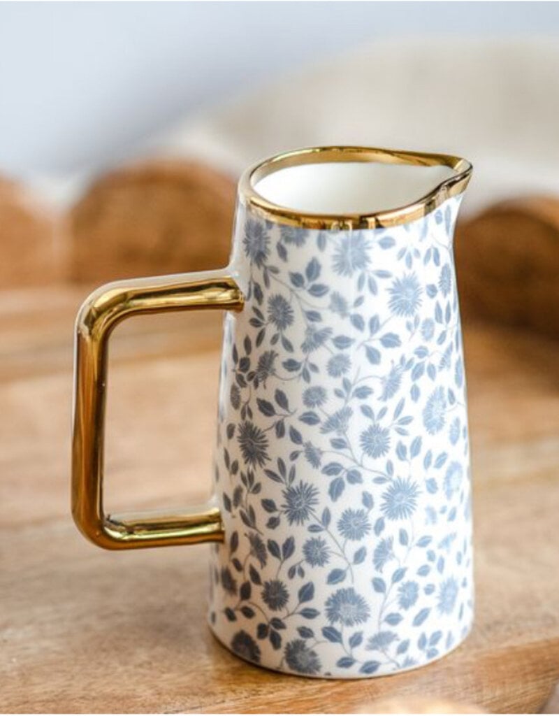 Gold Accent tiny flower pitcher