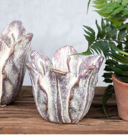 4.75" Oxi Copper Flower Planter