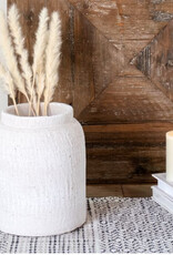 9.6" White Vase