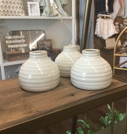 Small White Bud Vase